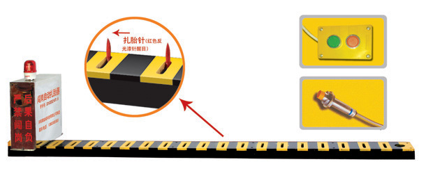 广元利州区V3嵌入式闯岗自动扎胎器/阻车器